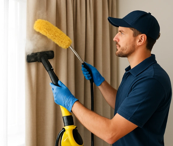 Emergency same-day curtain stain removal kurwongbah Matty Curtain Cleaning
