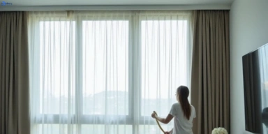 Delicate fabric curtain stain removal silk velvet sheer kurwongbah treatment